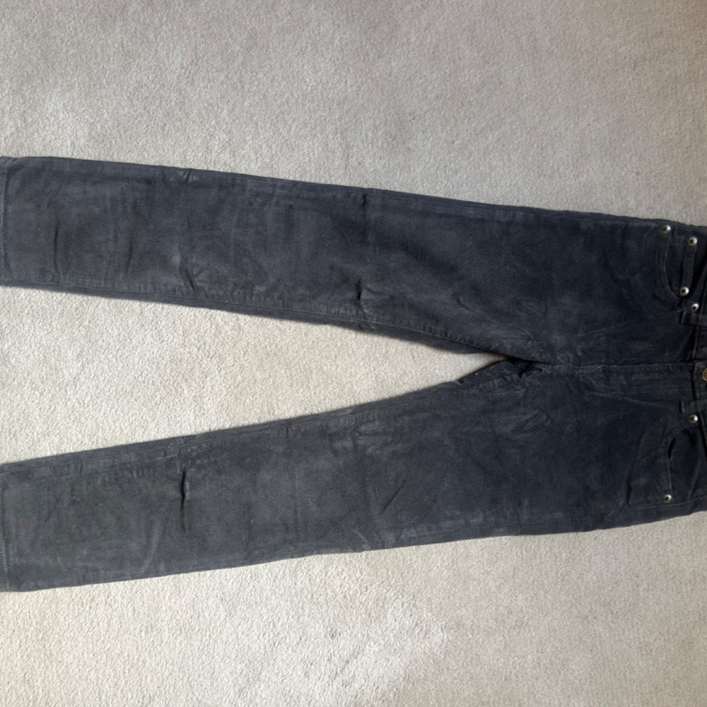 Corduroy straight leg pants - Picture 11 of 16